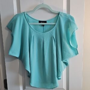 BCX Light Blue Blouse
